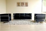 Black Le Corbusier Petite Sofa & Chair