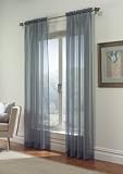 Review   / Mercury Sheer Window Curtain Panel - 84 Inch