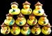 1 Dozen Fiesta Rubber Duckys