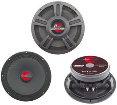 Lanzar Opti10mi 10" Car Audio 1000w High Power Midbass Speaker 1000 Watt
