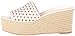 Nine West Women's Ertha Leather Wedge Sandal