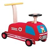 WONDERWORLD Light and Sound Fire Engine Ride-on/Walker