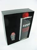1x Zippo Geschenkbox mit Original Benzin und Feuerstein