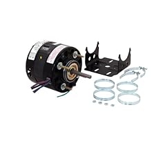 A.O. Smith RF4400 5.0-Inch 1/10 HP, Open Enclosure, CWSE Rotation, 3/8 by 2-1/2 Shaft, Sleeve Bearing General Purpose Shaded Pole Motor