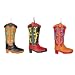 Mini Molded Cowboy Boot Candles Asst. (6 count)