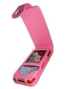 iGadgitz PINK Genuine Leather Case Cover + Screen Protector for Sony Walkman S Series Video 8GB & 16GB NWZ-S639 NWZ-S638 NWZS638 NWZS639 (NWZ-S639F, NWZ-S639FB, NWZ-S639FR, NWZ-S639FS, NWZ-S638F, NWZ-S638FB, NWZ-S638FR, NWZ-S638FS NWZ-S630 )