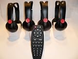 4 GM Headphones 1 GM Remote Chevrolet Suburban, GMC Yukon, Cadillac Escalade, Uplander, Tahoe, Acadia, Buick Enclave, Pontiac Montana SV6, Terraza, Saturn Relay, Equinox, Silverado, Outlook, Traverse, Denali (sku 94)
