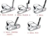 Odyssey White Steel Tri-Ball SRT Putter : right, 35 IN