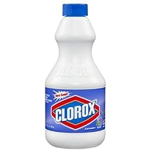 Clorox 30652 Liquid Bleach, Lavender Fragrance, 24 fl oz Bottle (Case of 12)