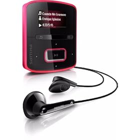 Philips GoGear RaGa 4GB MP3 Player - Pink