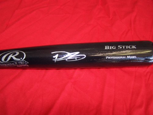 PRINCE FIELDER SIGNED AUTO BLACK RAWLINGS BIG STICK BASEBALL BAT MILWAUKEE BREWERS COA + PROOF PHOTO