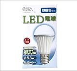 ＬＥＤ電球 ミニクリプトン形 5.3W/500ｌｍ E17 昼白色 LDA5N-H-E17 31