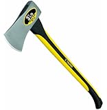 Truper 30528 3-1/2-Pound Single Bit Michigan Axe, Fiberglass Handle, 33-Inch