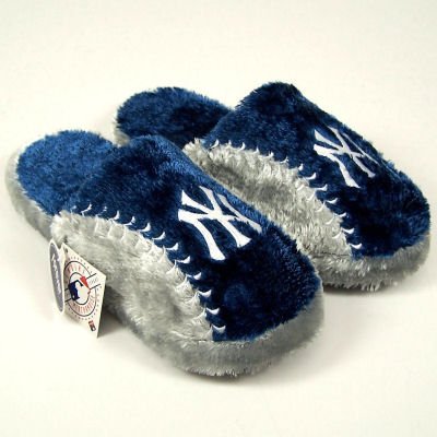Buy NEW YORK YANKEES OFFICIAL LOGO HIMO SLIPPERS SZ X-LARGE by Forever Collectibles