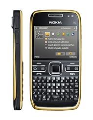 Nokia E72 Black - 24k Classic Gold