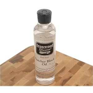 Butcher Block Mineral Oil by Ironwood Gourmet
