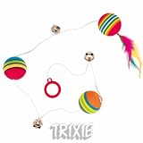 Eigenschaften Trixie  / 3 Rainbow-Bälle am Band, ø 3,5 cm