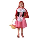 Little Red Riding Hood Girls Fancy Dress Costume