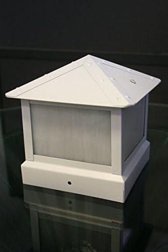 5 Inch 12V White Fence Post Cap Light PROVIDED BA15S 21W lamp