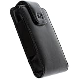 Apple iPhone 5 5s CASE123 MPS TL Elite Executive Oversized Genuine Leather Holster with Swivel Belt Clip for use with TPU covers and typical cases (Fits Apple iPhone 5s Leather Cases)