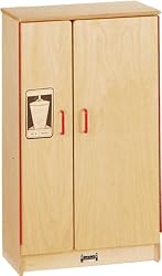 Jonti-Craft Natural Birch Kitchen, Refrigerator, 20w x 15d x 35h