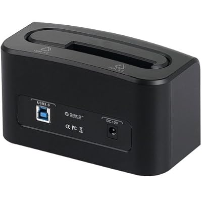 ORICO 2.5 inch &amp; 3.5 inch USB 3.0 SATA Hard Drive Docking Station for 3.5'' HDD - Black