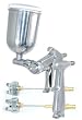 .8mm MINI GRAVITY FEED SPRAY GUN WITH .5mm & 1.0mm TIPS & Side Mounted CUP