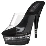 Pleaser Women's DELIGHT-601LN/C/B Platform Sandal