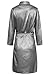 ESH Men's Sleepwear Lightweight Short Spa Real Silk Robe Bathrobe 11 Colors SY44US