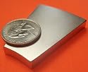 22.5 degree, 8"OD x 4"ID x 1/4" thick Neodymium Wedge Magnet for Wind Generators, 16 Pieces/Set