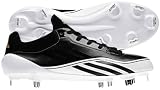 Adidas G22410 ADIZERO 5-TOOL Men's Baseball Cleats (Black/White)