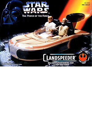 41izvBtl2hL Star Wars Power of the Force Landspeeder Vehicle