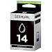 Lexmark No 14 Black Return Prog Print Cartridge