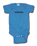 NOBAMA With Crossed out O (No Obama) Baby/Infant Tee Shirt or Onesie