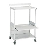 41izwZBKuOL. SL160  BALT : Stax Dual Purpose Printer Stand with Three Shelves, 25 x 20 x 42 1/2, Gray  :  Sold as 2 Packs of   1   /   Total of 2 Each
