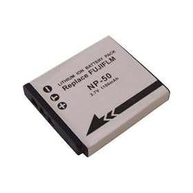 New Battery for Fuji NP-50 Finepix F50fd F100fd F20