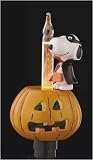 Jack-O-Lantern Peanuts Snoopy The Vampire Halloween Bubble Night Light