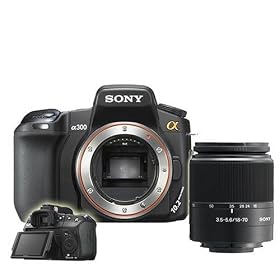 DSLRA300X 10.2MP Digital SLR Camera Lens Kit + 4GB CF Card