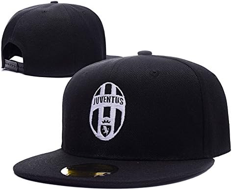 KIMUS Juventus Football Club FC Logo Adjustable Snapback Embroidery Hats Caps