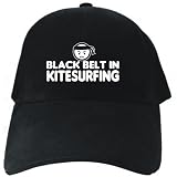 41j%2B1Fw6y4L. SL160  Baseball Cap Black  BLACK BELT IN Kitesurfing  Sports