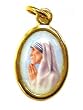 Pendant - Mother Teresa - Gold Plated - Exclusively from the Studios of Cromo NB (Milano, Italy)