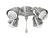 Emerson CFFC4WW Four-Light Adjustable Arm Fitter, 11-Inch Wide, 3-Inch High, Appliance White