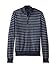 Thirty Five Kent Men's Merino Striped Quarter Zip