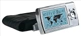 Chass 00192 World Sync Time Zone Map Atomic Clock in Silver