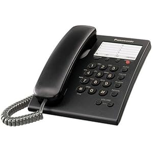 Panasonic KX-TS550B Integrated Corded Phone Black