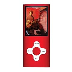 Mini MP3 Player Video/Foto Multimedia Spieler 4GB rot 40g leicht