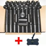 700 Poop Bag Shop (TM) Biodegradable Dog Poop Bags, Pet/Animal Waste Bags, Durable Un-Scented Premium Bulk Refill Rolls , Blue/Black/Purple Color + FREE DISPENSER (Fits Bags on Board)