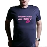 I KISSED A GIRL AND I LIKED IT T-Shirt - 100% Fine Jersey Combed Cotton MENS / UNISEX T-Shirt - Sweat Shop Free