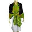 Tie & Dye Wrap Clothing Woolen Shawl 80 x 35 inches