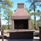IMAGE OF Mirage Stone Outdoor Woodburning Fireplace (Taupe)